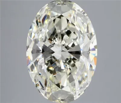 4.03ct K VS1 Rare Carat Ideal Cut Oval Diamond