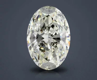 4.03ct K VS1 Rare Carat Ideal Cut Oval Diamond