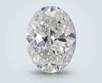 5.00ct G VVS1 Rare Carat Ideal Cut Oval Lab Grown Diamond