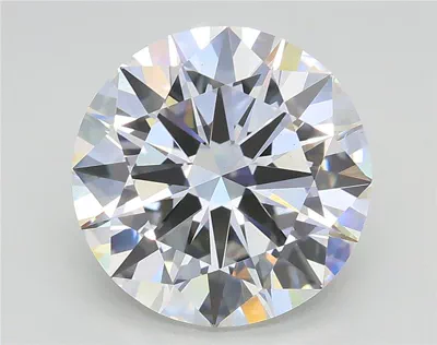3.02ct E VS1 Excellent Cut Round Lab Grown Diamond