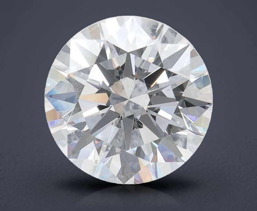 2.77ct D IF Rare Carat Ideal Cut Round Lab Grown Diamond