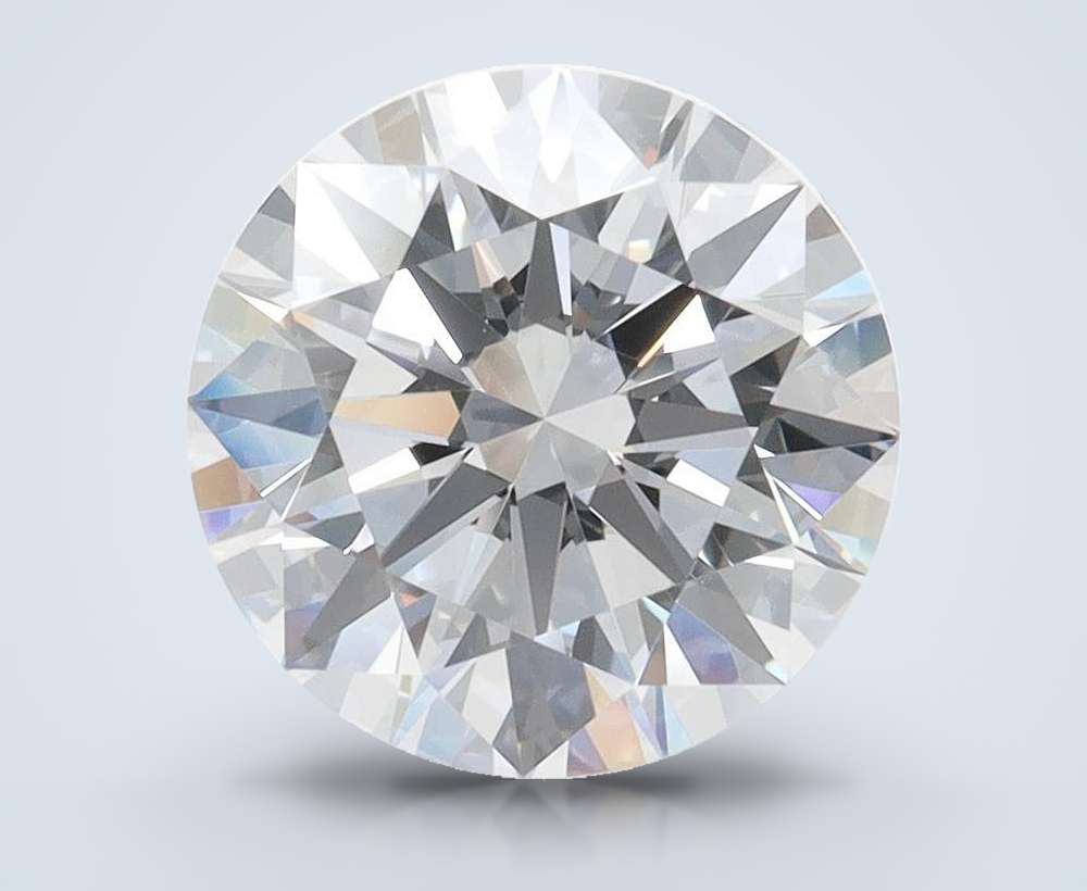 2.77ct D IF Rare Carat Ideal Cut Round Lab Grown Diamond