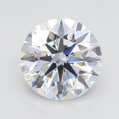 3.02ct D VVS2 Rare Carat Ideal Cut Round Lab Grown Diamond
