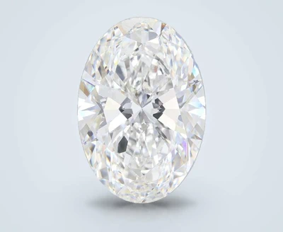 12.07ct F VS1 Rare Carat Ideal Cut Oval Lab Grown Diamond