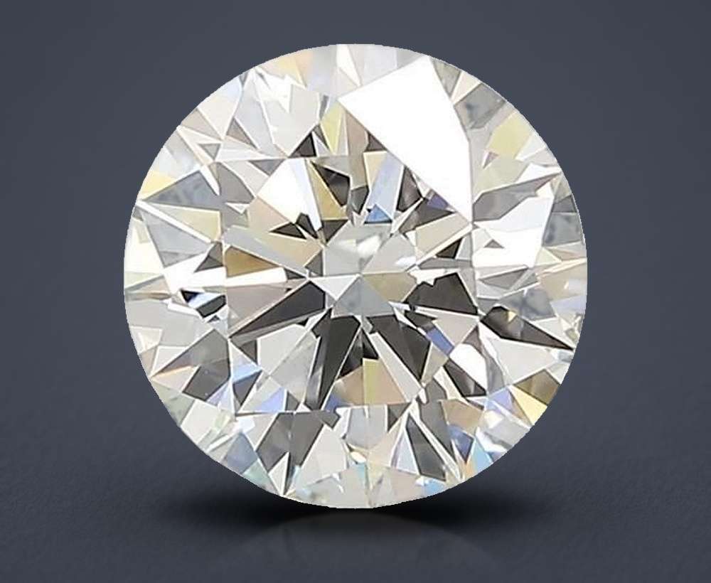 1.61ct I VS1 Rare Carat Ideal Cut Round Lab Grown Diamond