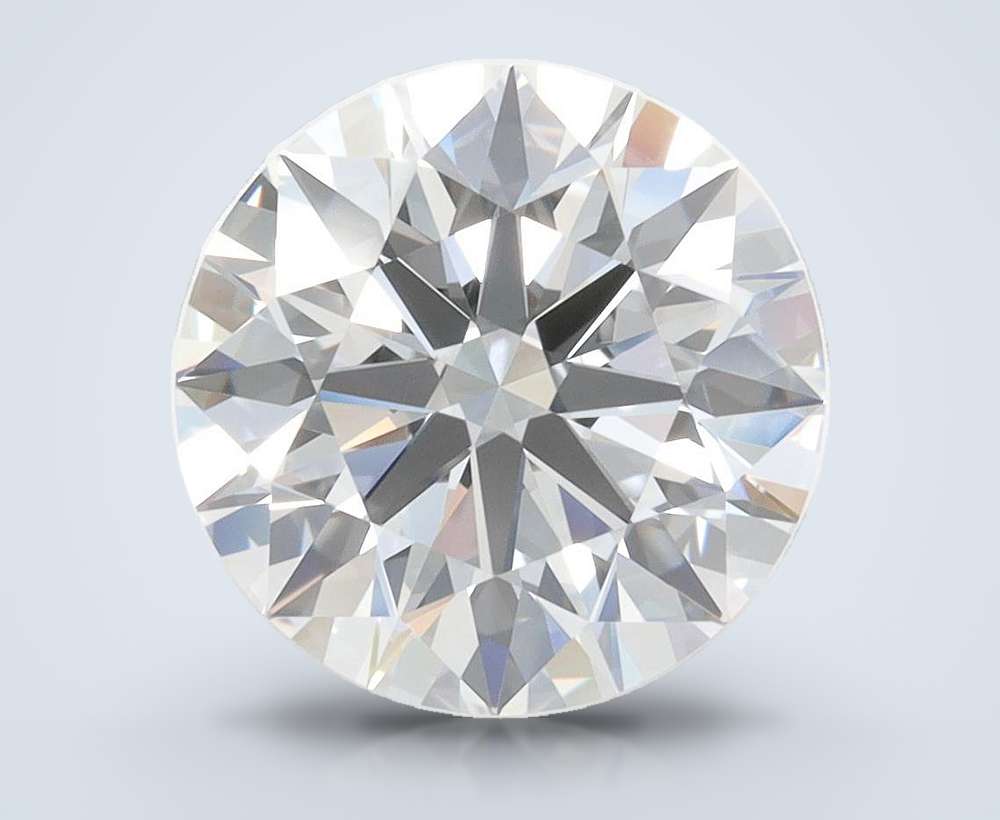 4.02ct D FL Rare Carat Ideal Cut Round Lab Grown Diamond
