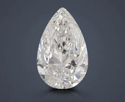 15.04ct E VS1 Rare Carat Ideal Cut Pear Lab Grown Diamond