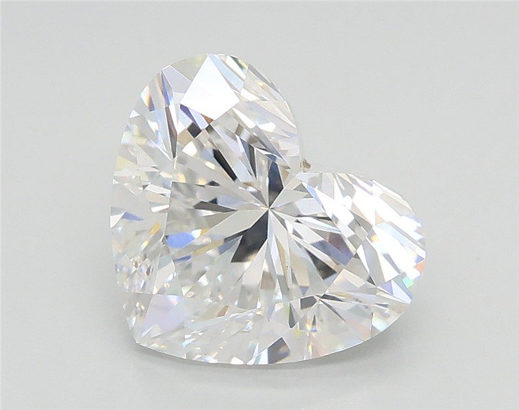 2.10ct E VS1 Rare Carat Ideal Cut Heart Lab Grown Diamond