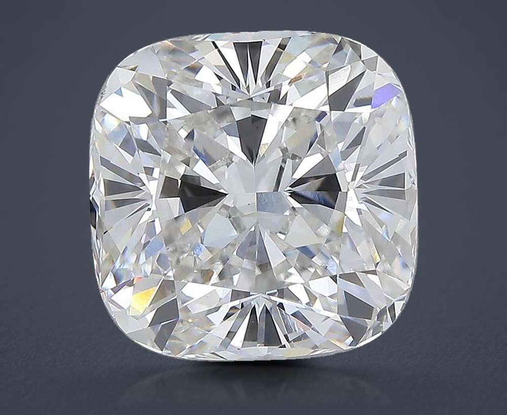 9.02ct F VS1 Rare Carat Ideal Cut Cushion Lab Grown Diamond