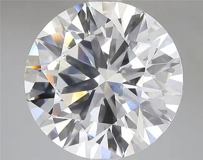 7.08ct D VVS2 Rare Carat Ideal Cut Round Lab Grown Diamond