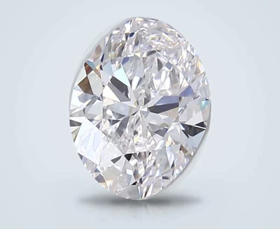 1.51ct F VVS2 Rare Carat Ideal Cut Oval Lab Grown Diamond