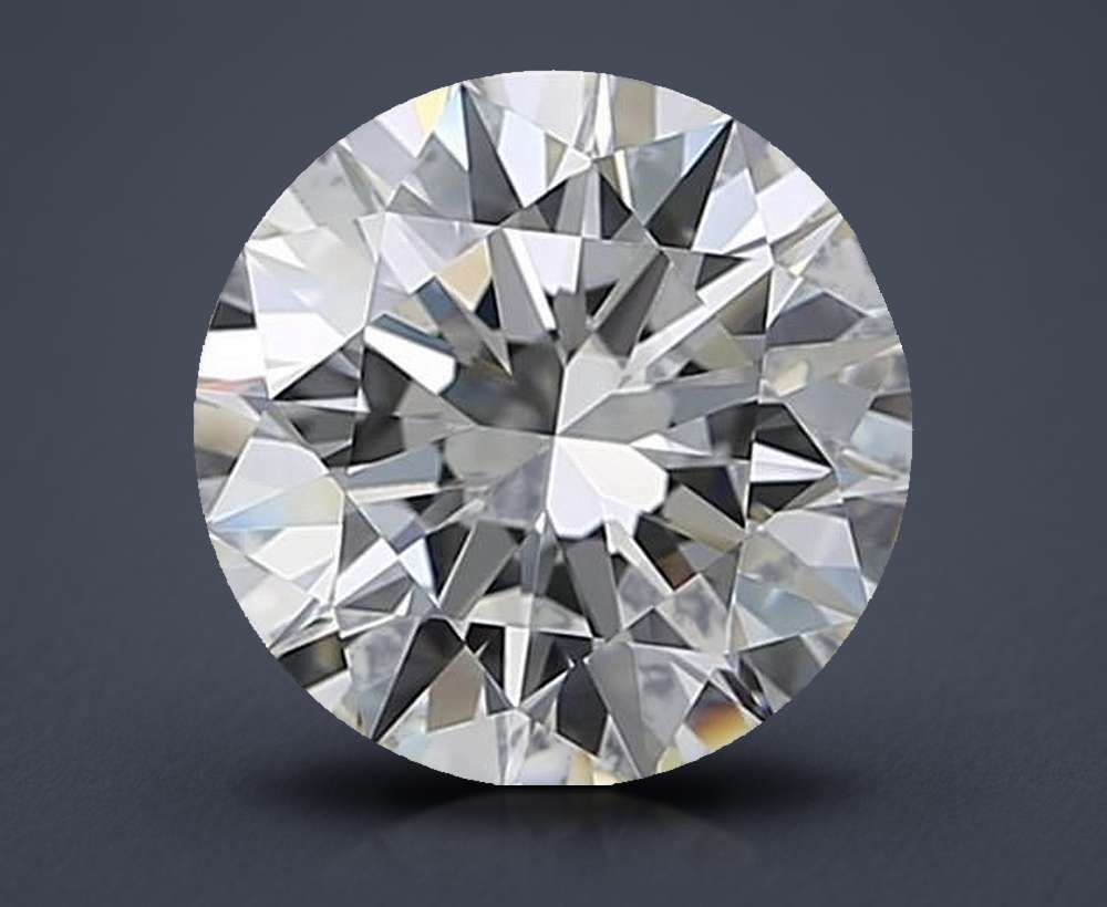 2.50ct G IF Rare Carat Ideal Cut Round Diamond