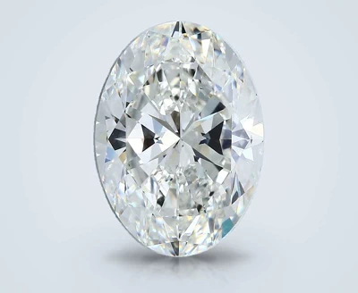 6.02ct H VS1 Rare Carat Ideal Cut Oval Diamond
