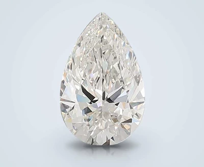 7.04ct G VVS2 Rare Carat Ideal Cut Pear Lab Grown Diamond