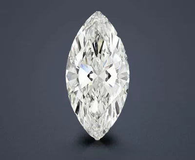 10.95ct F VS1 Rare Carat Ideal Cut Marquise Lab Grown Diamond