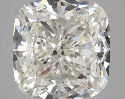 6.21ct H VS1 Rare Carat Ideal Cut Cushion Lab Grown Diamond