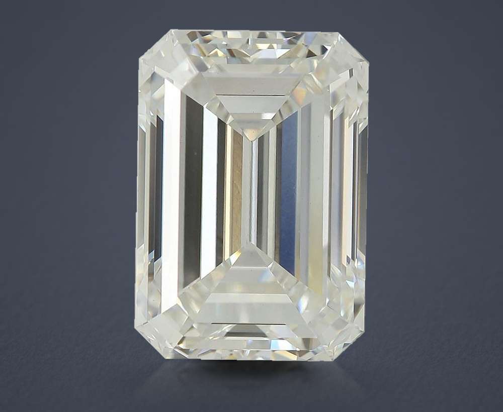 6.27ct F VS1 Very Good Cut Emerald Lab Grown Diamond