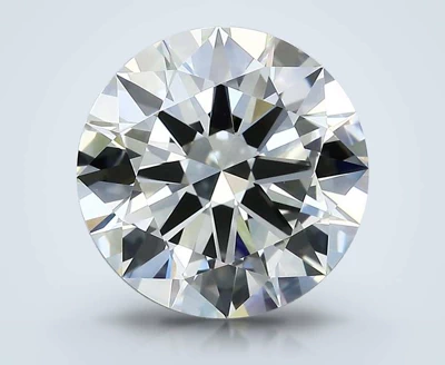 3.73ct K VS1 Rare Carat Ideal Cut Round Diamond