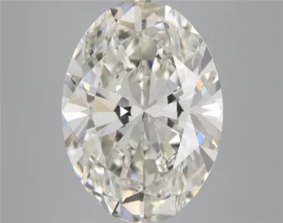 6.22ct H VS2 Rare Carat Ideal Cut Oval Lab Grown Diamond