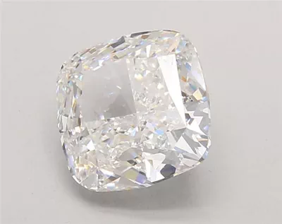 3.04ct E VS1 Rare Carat Ideal Cut Cushion Lab Grown Diamond