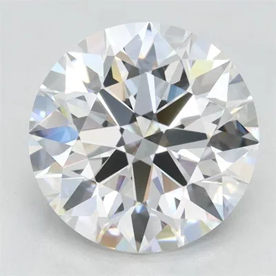 2.63ct D VVS1 Rare Carat Ideal Cut Round Lab Grown Diamond