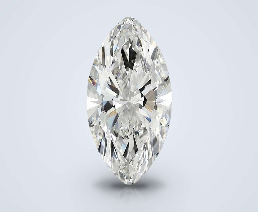 10.21ct F VS2 Rare Carat Ideal Cut Marquise Lab Grown Diamond