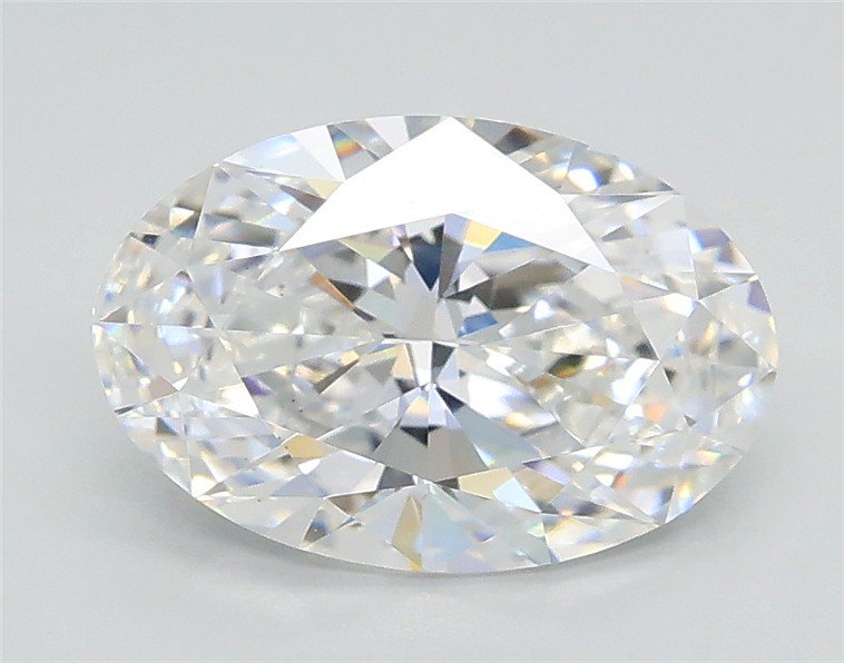 1.50ct D VS1 Rare Carat Ideal Cut Oval Lab Grown Diamond
