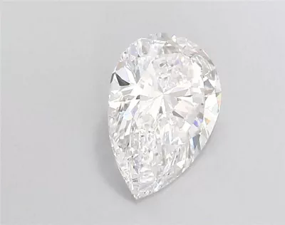 2.51ct D VS2 Rare Carat Ideal Cut Pear Lab Grown Diamond