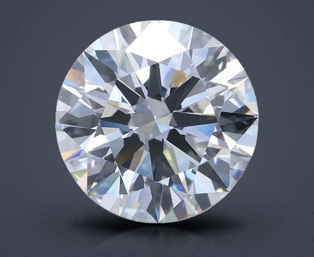 4.01ct E VS1 Rare Carat Ideal Cut Round Lab Grown Diamond