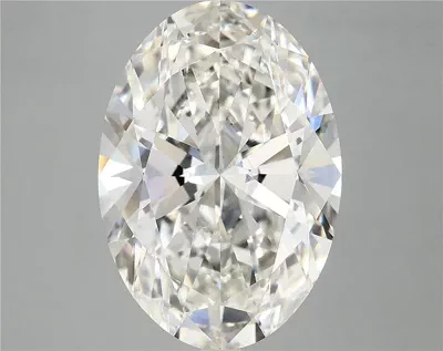 9.19ct G VS1 Rare Carat Ideal Cut Oval Lab Grown Diamond
