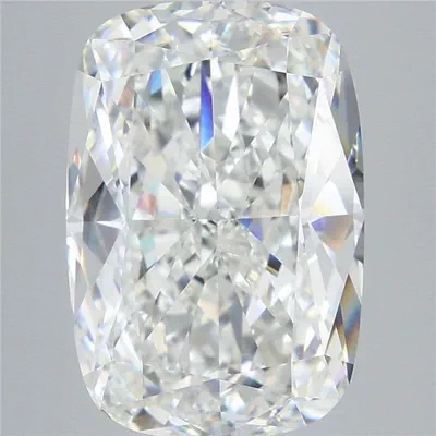 10.54ct F VVS2 Rare Carat Ideal Cut Cushion Lab Grown Diamond
