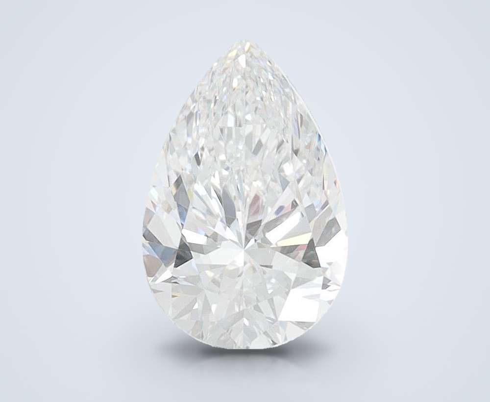 1.27ct D VVS1 Rare Carat Ideal Cut Pear Lab Grown Diamond
