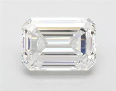 1.90ct D VS1 Excellent Cut Emerald Lab Grown Diamond