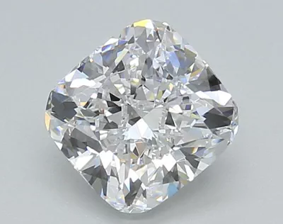 1.52ct D VVS2 Rare Carat Ideal Cut Cushion Lab Grown Diamond
