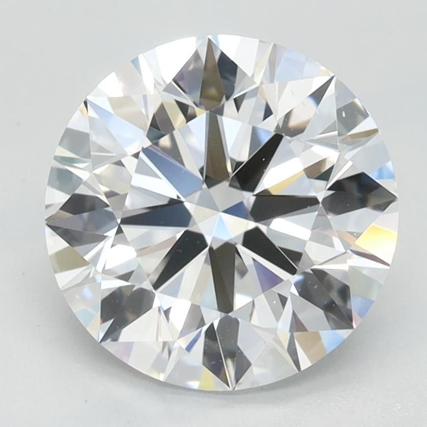 2.18ct D VVS1 Rare Carat Ideal Cut Round Lab Grown Diamond