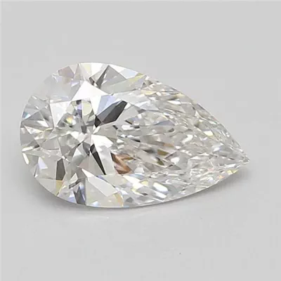 2.31ct E VS1 Rare Carat Ideal Cut Pear Lab Grown Diamond