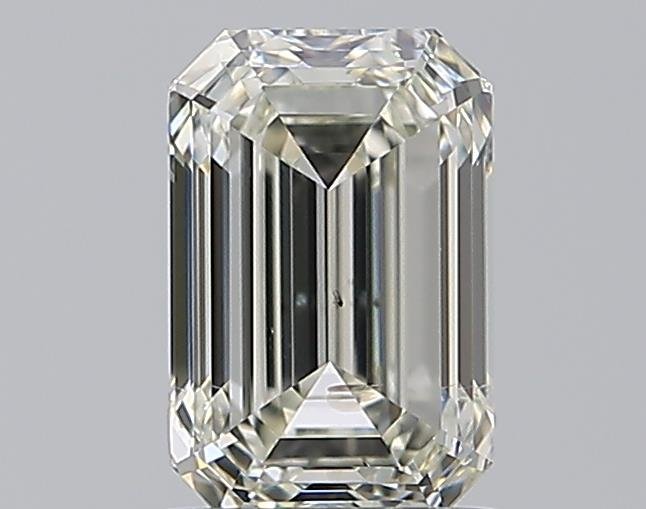 1.21ct K SI2 Excellent Cut Emerald Diamond