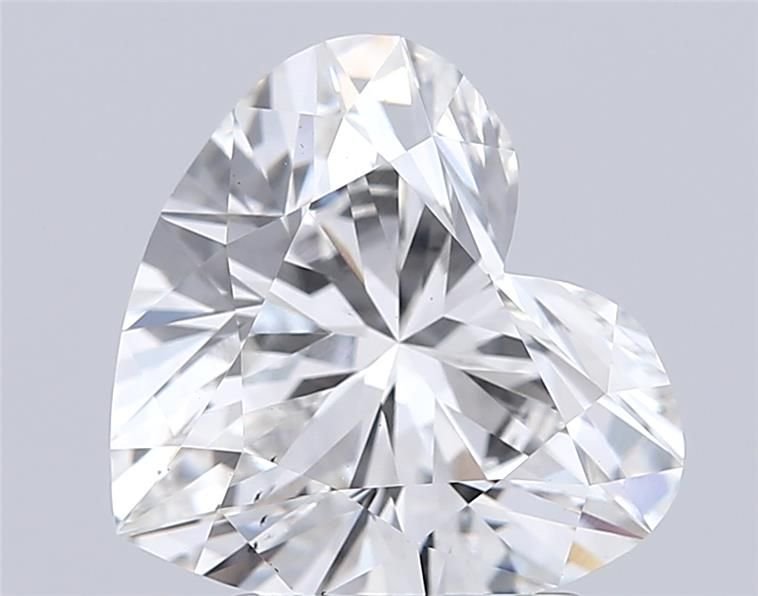 2.75ct G VS2 Rare Carat Ideal Cut Heart Lab Grown Diamond