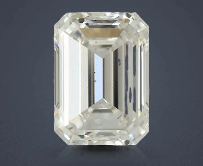 2.06ct F VS2 Rare Carat Ideal Cut Emerald Lab Grown Diamond