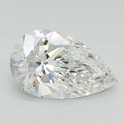 1.32ct E VS1 Rare Carat Ideal Cut Pear Lab Grown Diamond