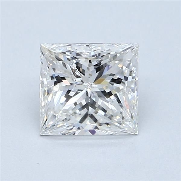 1.70ct F SI2 Rare Carat Ideal Cut Princess Diamond