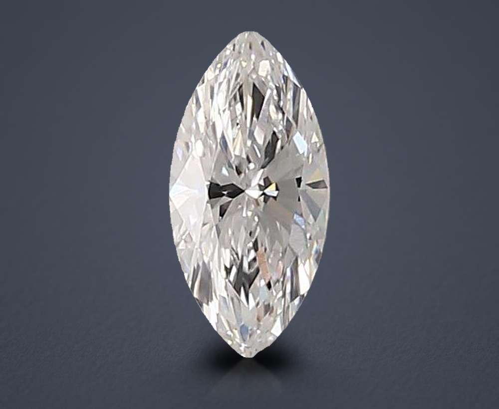 0.66ct D VVS2 Rare Carat Ideal Cut Marquise Lab Grown Diamond