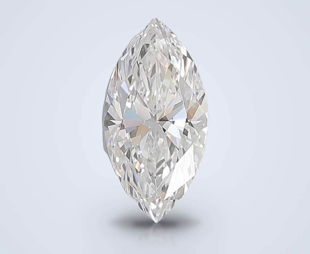 2.51ct E VS2 Rare Carat Ideal Cut Marquise Lab Grown Diamond