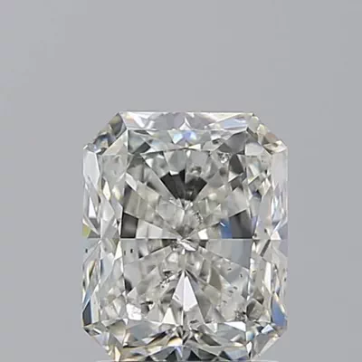 2.21ct H SI2 Rare Carat Ideal Cut Radiant Diamond