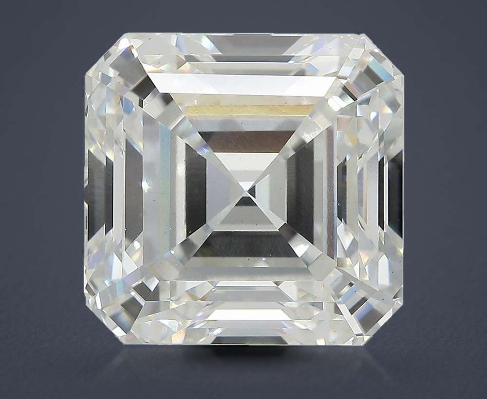 15.03ct F VS1 Very Good Cut Asscher Lab Grown Diamond