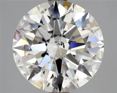 3.01ct H SI2 Rare Carat Ideal Cut Round Diamond