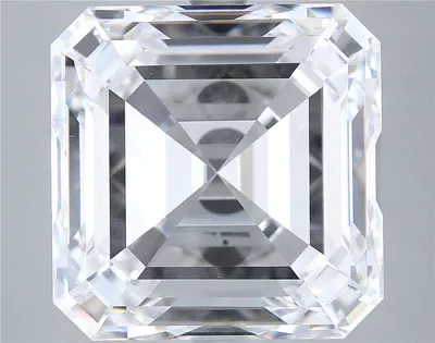 13.77ct E VVS2 Rare Carat Ideal Cut Asscher Lab Grown Diamond