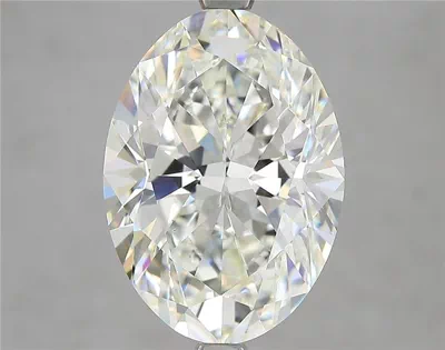 5.06ct J VS2 Rare Carat Ideal Cut Oval Diamond