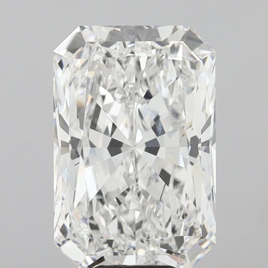 10.52ct F VVS2 Rare Carat Ideal Cut Radiant Lab Grown Diamond
