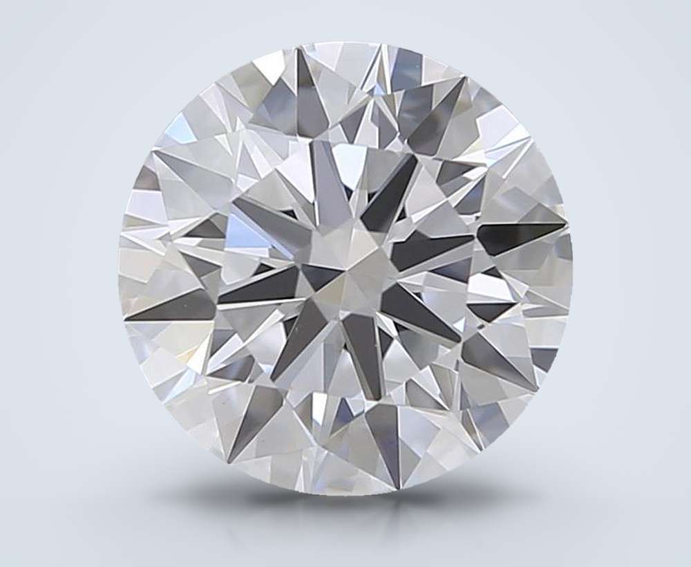 1.23ct E VS1 Rare Carat Ideal Cut Round Lab Grown Diamond